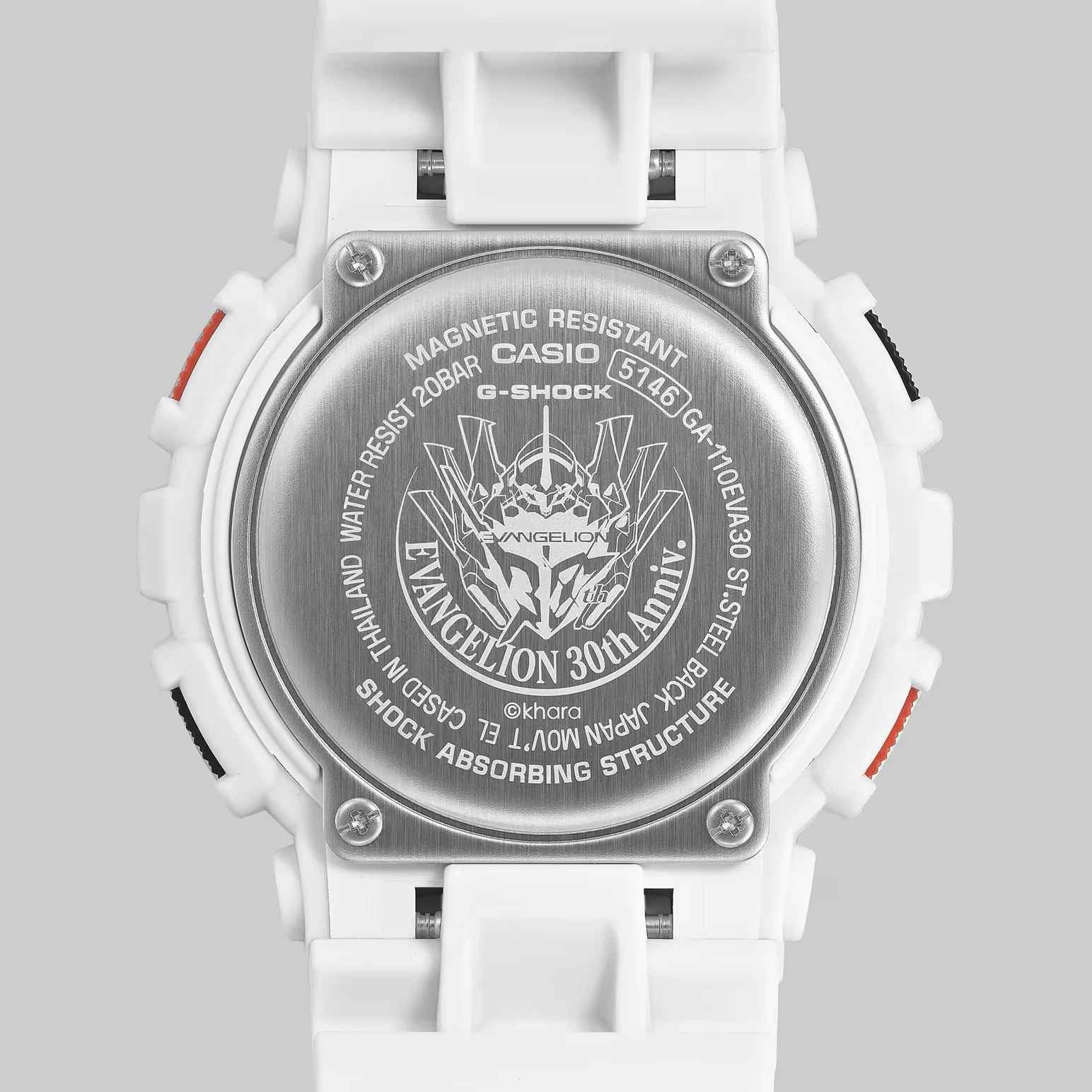 Casio G-Shock 110 Series 2025 X EVANGELION 30th Anniversary Collaboration Model GA-110EVA30-7A - Image 3
