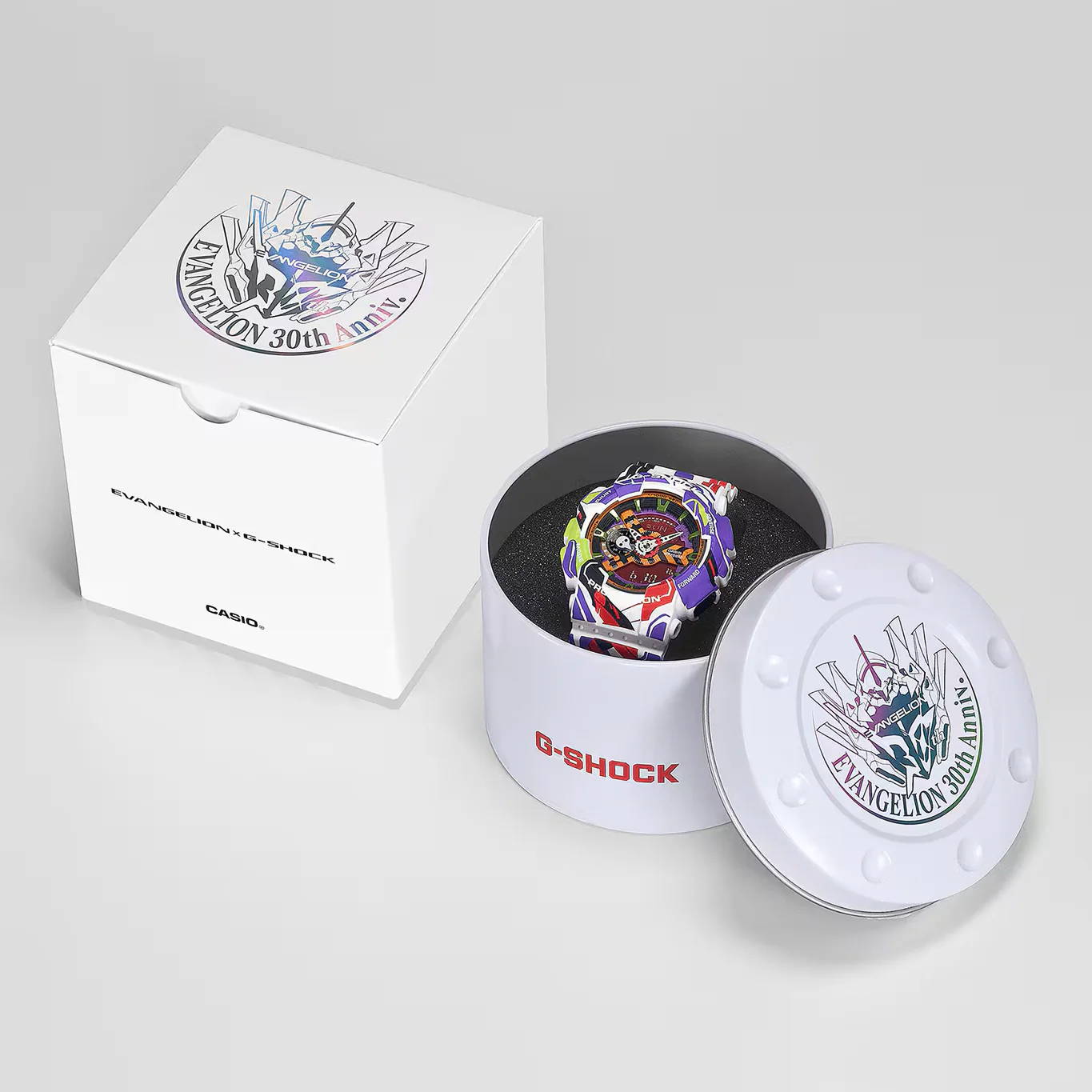 Casio G-Shock 110 Series 2025 X EVANGELION 30th Anniversary Collaboration Model GA-110EVA30-7A - Image 4
