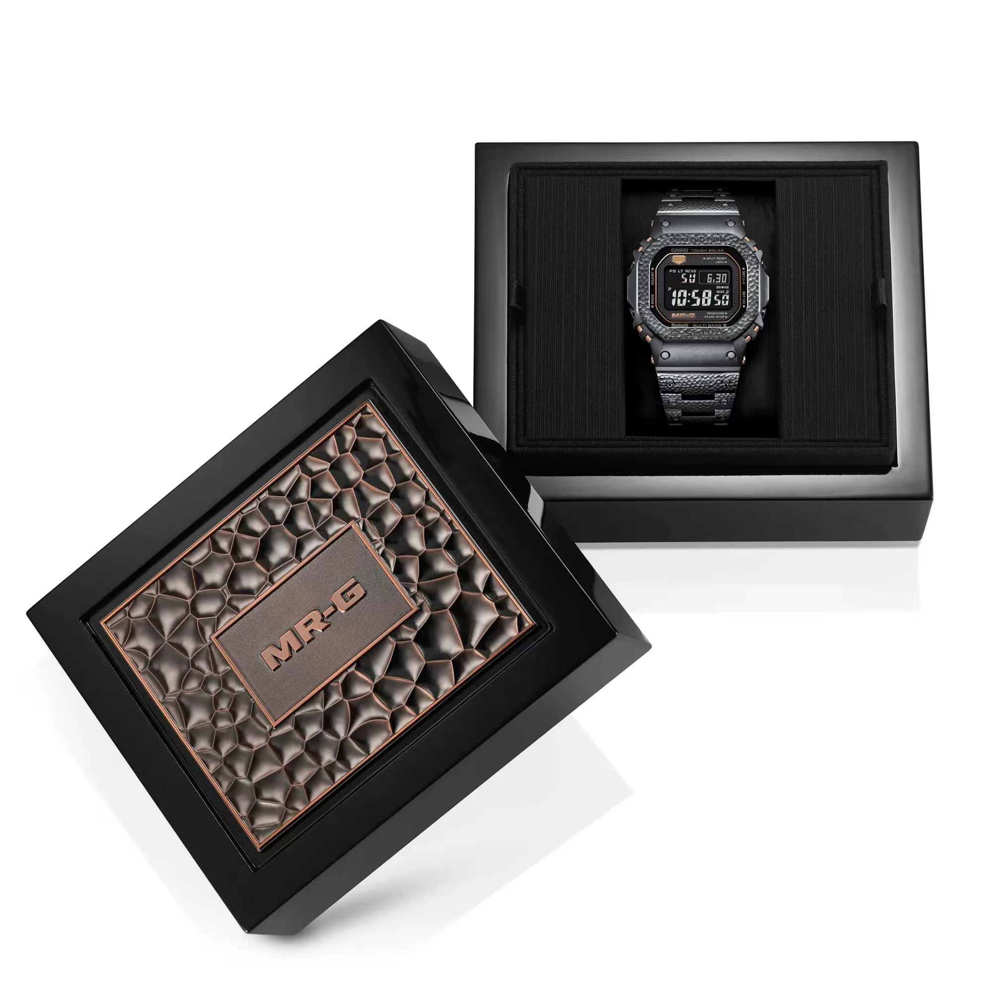 Casio G-Shock MR-G MRG-B5000 Series Titanium Solar Multi-Band-6 Limited Edition "Hammertone-tsuiki" MRG-B5000HT-1 - Image 4