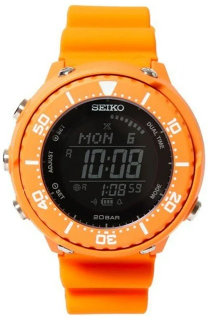 Seiko Prospex Fieldmaster X Beams Solar Orange Tuna SBEP021 - Image 3