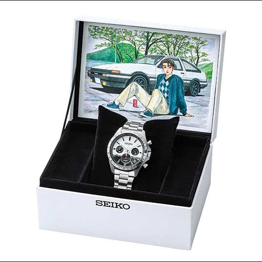 Seiko X Initial D 30th Anniversary 1995 Limited Edition Quartz Chronograph Watch - Image 4